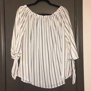 Off the shoulder blouse